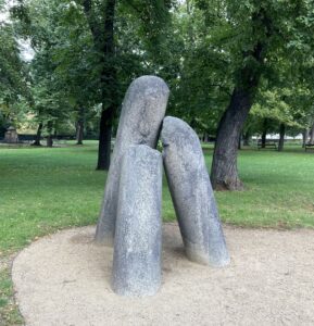 Devil's stones at vyšehrad
