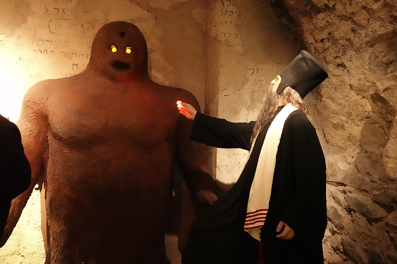 Golem depicted at Madame Tussauds in Prague
