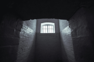 Old prison cell